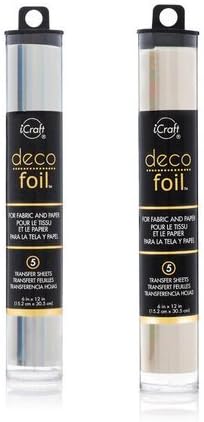 Deco Foil - Transfer Sheets - 2-Pack - Iridescent & Opalescent