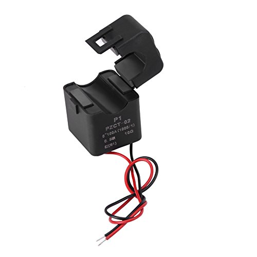 PZCT-02 Current Transformer Snap Joint Structure Split Core Coil Sensor for 100A Meter Mini Split Base Current Transformer