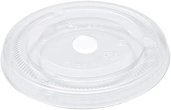 12 to 24 oz. Flat CPLA Lids, Case of 1,000