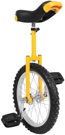 Electric Unicycle 16 Inch Wheel - Height Adjustable 28-32in Balance Fitness Exercise for Adults - Ideal for Outdoor Cycling and Training