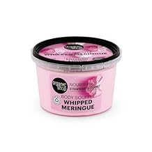 Organic Shop Coconut & Strawberry Deep Nourishing & Hydrating Body Cream, 100% Vegan & Organic, Daily Moisturizer, Body, Face, Hand & Foot Natural Lotion, Intensive Care & Skin Restorer.