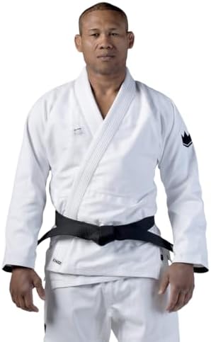 KINGZ Kore V2 Mens Jiu Jitsu Gi IBJJF Legal, Lightweight Kimono, Reinforced Stitching, Cord Drawstring