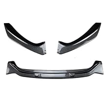 Car Front Bumper Lip Splitter Diffuser Compatible with BMW 1 Series F20 F21 M-Pack Facelift M118i M120i M135iM140i(Carbon Look)
