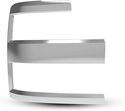 AUTOWIKI Chrome Headlights Trim Bezel for 2015-2019 Chevy Silverado 2500 3500 HD Front Lamp Head Light Trim Bezel Cover Replacement for 15-19 Silverado Right Passenger Side 1pcs