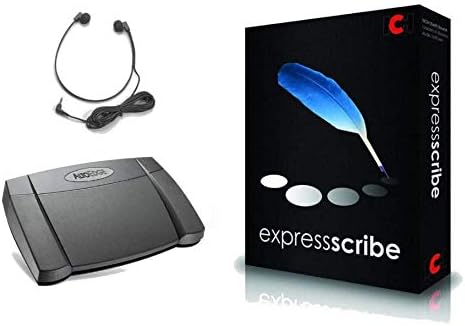 Foot Pedal and Headset Transcription Bundle