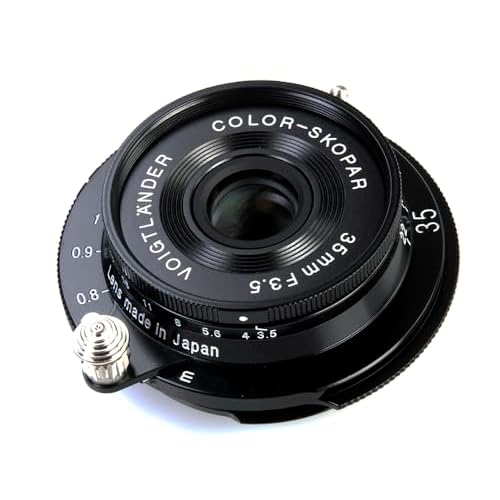 Voigtlander 35mm f3.5 Black M Super Small Aspherical Color-SKOPAR