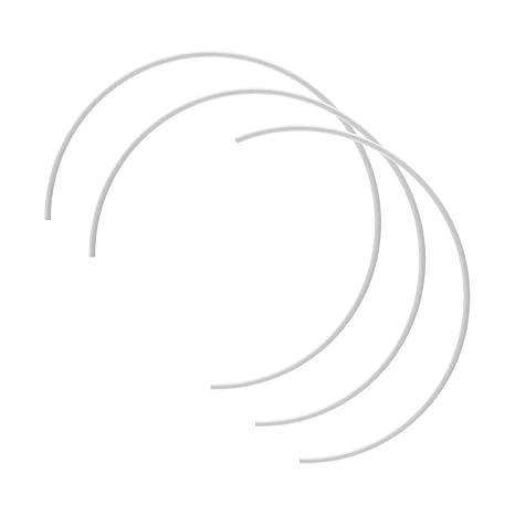 3D Printer Accessories Bamboo Lab X1 P1S Series AMS External PTFE TeflonTube: 1Pcs 370mm and 2Pcs 550mm Replacement Tubing 2.5mm ID×4mm OD for Guiding 1.75mm Filament Transfer