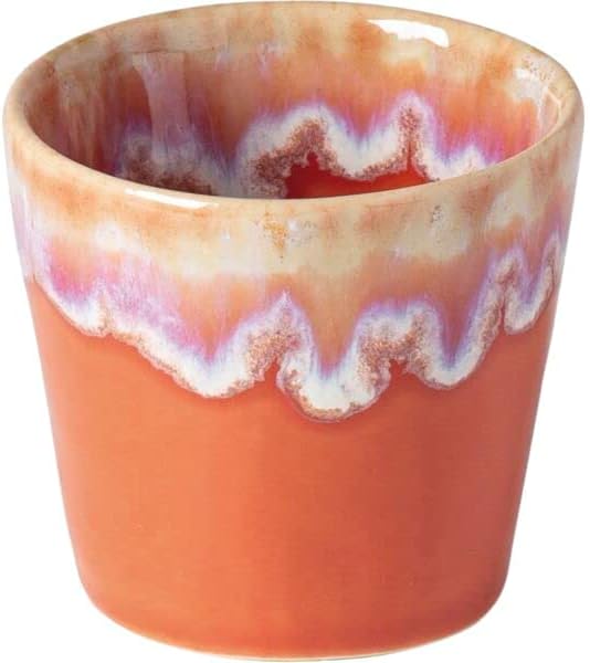 Costa Nova Costa Nova Official Import Costa Nova costa nova Free Cup S Espresso Approximately 90ml Glass Espresso Sunset Orange Dishwasher Safe Microwave Safe LSC061SS