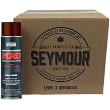 Seymour MRO Industrial Primer 15 to 17 Oz. Red Oxide Primer 6 Cans/Case