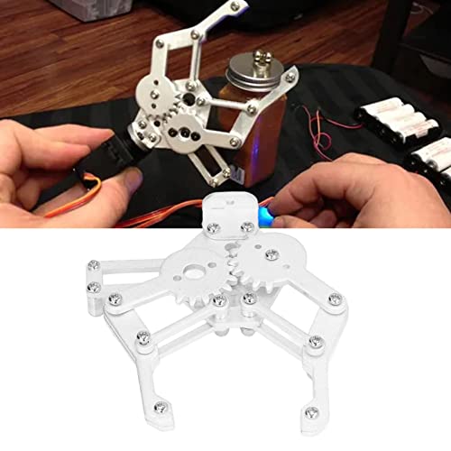 Mechanical Claw, Arm Robot Clamp Aluminium Alloy Grasping Device Robotic Gripping Accessory for Servo