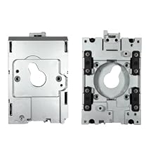 Print Head Front and Behind Base for QIDI X-Max3 3D Printer Parts, Silver Assembly Kit