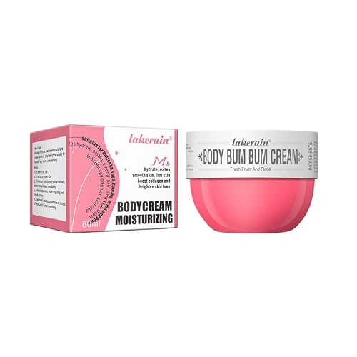 Body Butt Cream, Body Cream Body Lotion, Intense Hydrating Cream, Smoothing Moisturizing Cream For Dry Skin, Body Moisturizer For Men And Women - 2.7 Fl Oz Fruity and floral scent