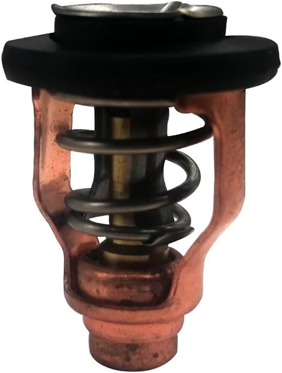 131F 55C Thermostat 6D9-12411-00 For Outboard 4-Stroke 80HP F80B 100HP F100D Copper Replacement Part Compatible With Freshwater Saltwater Engines Stable Operatio