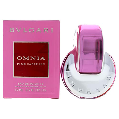 Bvlgari Omnia Pink Sapphire By Bvlgari for Women - 0.5 Oz Edt Spray mini, 0.5 Oz