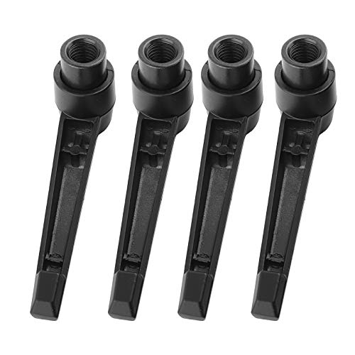 4pcs Fixing Handle Machine Knobs, Adjustable Stainless Steel Female Thread M5