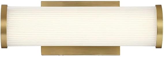 Nuvo Lighting 62-1591 Transitional LED Vanity from Lena Collection in Bronze/Dark Finish, 3.25 inches