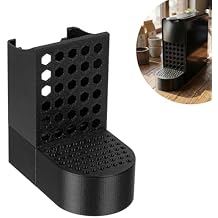 Compatible with Nespresso Essenza Mini 3-Piece Replacement Kit: Cup Holder, Capsule Tray, and Drip Tray Set - Compatible Coffee Machine Accessories