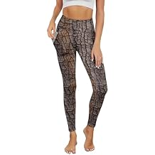 Clover Women's Yoga Pants, Jamaican Flag Butterfly High Waisted Leggings, Halloween Ghost Yoga Pants with Pockets