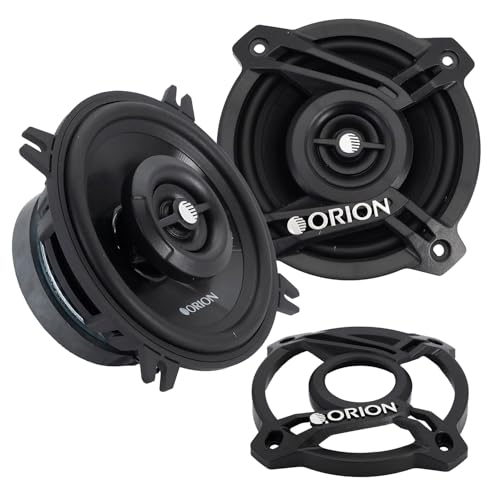 ORION Cobalt Series CB42 4 2-Way Coaxial Car Speakers, 160W, 4 Ohms, Full Range, Enhanced Bass, Polypropylene Cone & Butyl Rubber Surround, Easy Install Pair