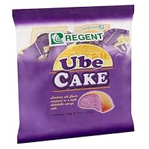 Regent Ube Cake (10pcs/Pack) - 7oz (Pack of 1)