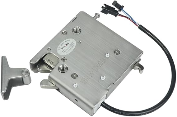 Electric Rotary Latch, Motor-Driven Reinforced High Strength Latch, Pull Force 440lbs/200kg