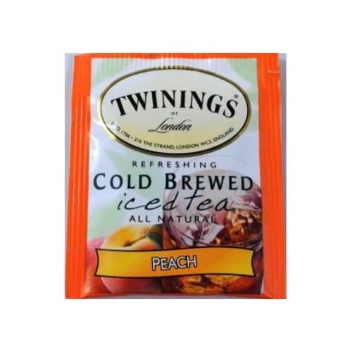 Twinings of London Peach Iced Tea Pack Of 100