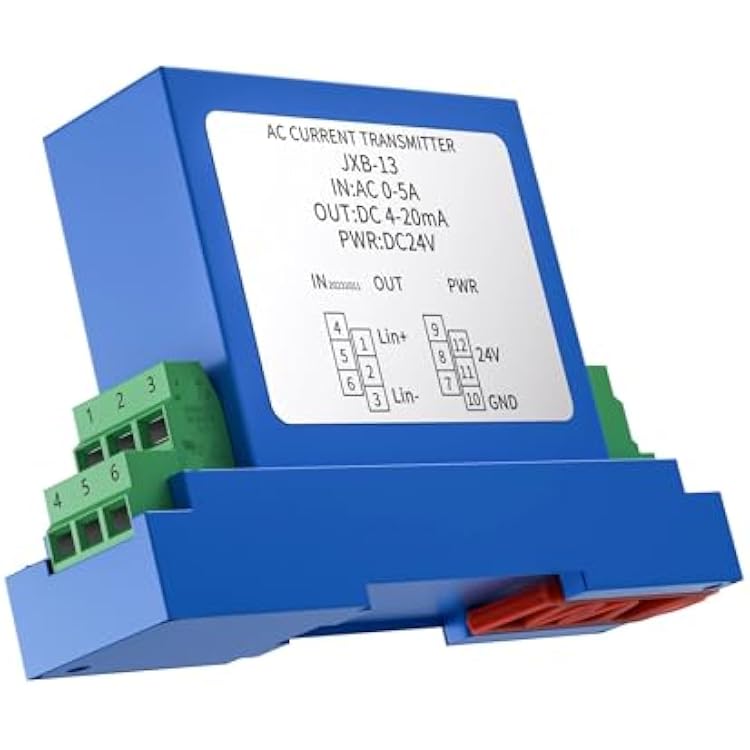 AC Voltage Transducer Voltage Sensor DC24V DC Voltage Transmitter 0-100V 0-200V 0-500V to RS485 4-20mA Relay AC Voltage Sensor DC24V Voltage Transducer0-10V,DC 0-100V