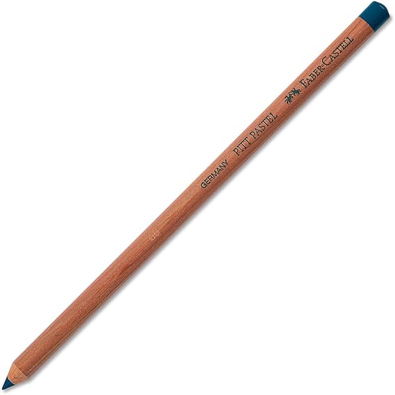 Faber-Castell Pitt Single Pastel Pencil, Helio Turquoise 155