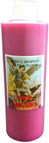 Original Botanica Saint Michael Bath and Floor Wash Spiritual Cleansing Negative Energy Protection Herb Purification, for Evil Eye Protection, 8oz