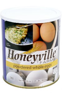 Powdered Whole Eggs - 2.06 Lb. Can