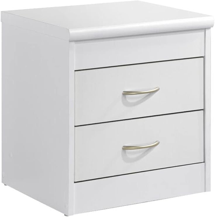 Hodedah Night Stand, White