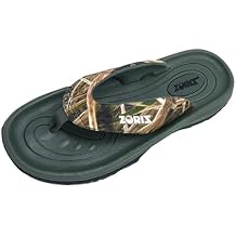 ZORIZ Mossy Oak Golf Sandals for Women and Men, Thong Flip Flops With Removable Spikes, Golf Footwear With Deeper Heel Cup and Higher Sidewalls for Comfort
