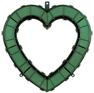 18"" Open Heart - Green Pack Size: 2