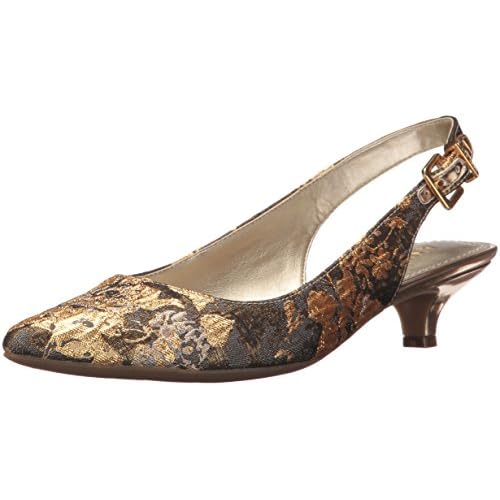 Anne Klein Womens Expert Fabric Pump