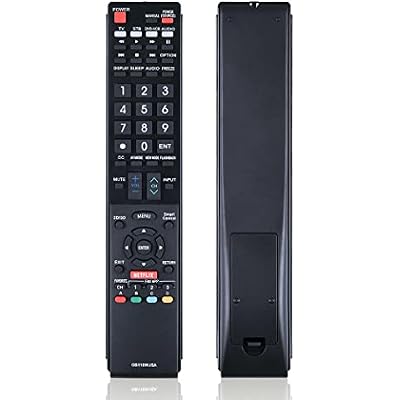 Replacement Remote Control Universal for Sharp GA935WJSA GB005WJSA GB004WJSA AQUOS Smart LED HDTV TV