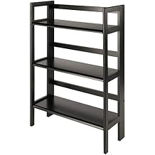 Winsome Wood Terry Shelving, Black, 3