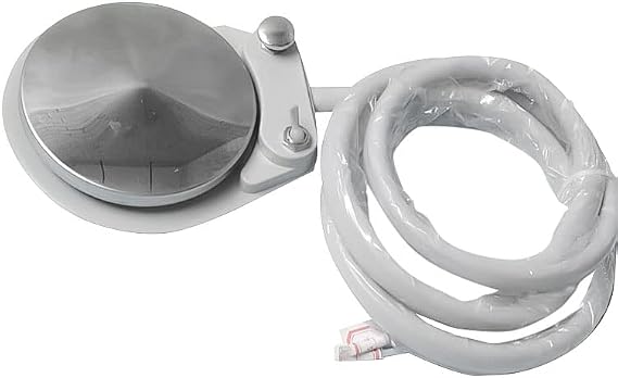 4-Hole Standard Metal Foot Control Pedal With Tube Hose Cable For Dental Chairs