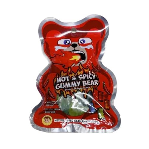 Pocas HOT & SPICY GUMMY BEAR 2.95 OZ 2-PACK