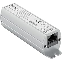 PROCET Ethernet Surge Protector Gigabit - 20KV Industrial Lightning Arrestor for -40°F to 185°F, 120Wmax 10 Gbps PoE++ RJ45 Surge Protector, Gas Discharge Tube（GDT）, PT-PR01G-10