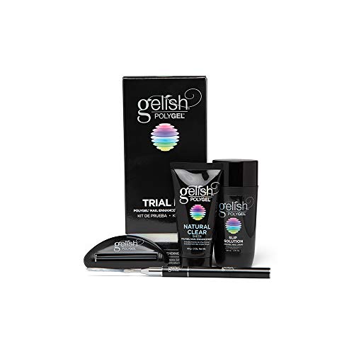 Gelish PolyGel Brand Nail Enhancement Trial Kit Lightweight, Strong, Odor-Free Hybrid Nail Enhancement, No Airborne Dust, Fast Application for Professional Salon Use