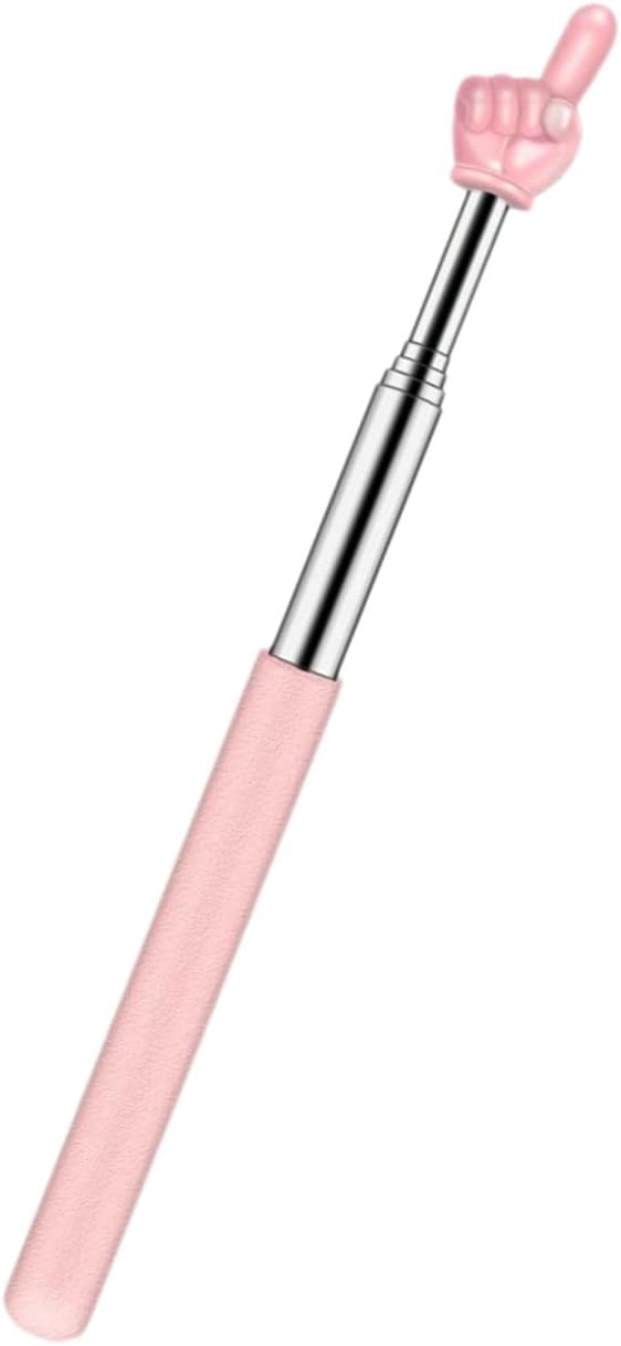 Pointer Finger Stick Extendable, Hand Pointer for Teachers with Telescoping, Retractable Design Pointing Stick, Classroom Must-Have Supplies for Elementary