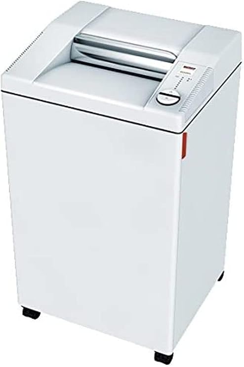 MBM DSH0360L Destroyit 2604 P-2 Strip-Cut Centralized Office Shredder, 3/16" (4 mm) Strip Width, 24 ft./min Shred Speed, 26 Gal. Shred Volume, 27-30 Sheet Capacity, 10 1/4" Feed Opening, 1 Horsepower