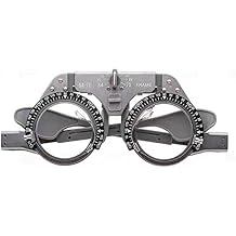 Moonetto Adjustable Optical Trial Lens Frame PD 54-70mm Pure Titanium Optic Trial Eye Optometry Test Optician with Changeable Cylinder Axis