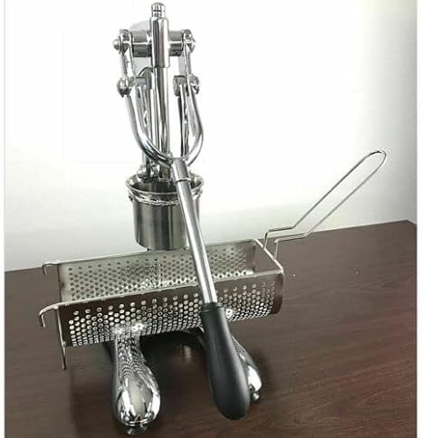 Manual 30CM Long French Fries Squeezer Stainless Steel Potato Chip Container