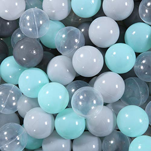 STARBOLO Ball Pit Balls for Toddlers Phthalate Free BPA Free Non-Toxic Crush Proof Play Balls for Toddlers Kids Pool Playhouse Pack of 100 200 500