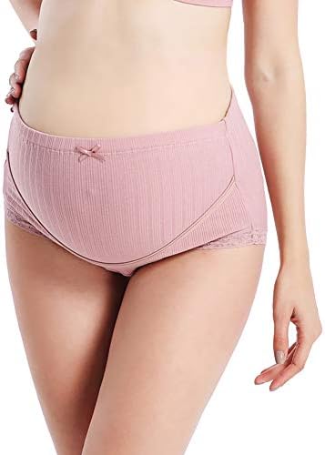 rismart Women's Cotton Nursing Bra and Panties Briefs Maternity Postpartum Breastfeeding Underwear Lingerie