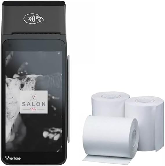 Replacement Receipt Paper for Verifone T650p Payment Terminal, 20 Rolls
