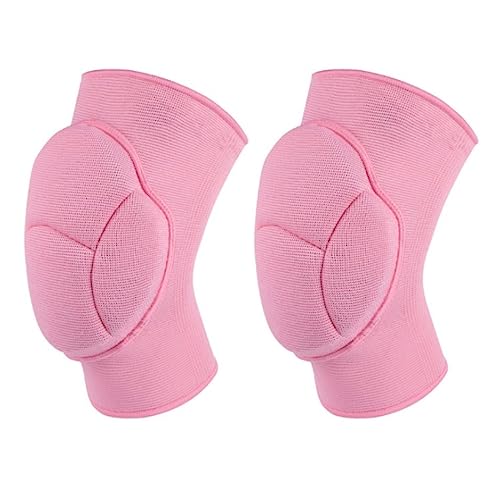 Protective Knee Pads Knee Support for Women Adjustable Volleyball Knee Pads Sport Exercise Knee Protector pink Size L
