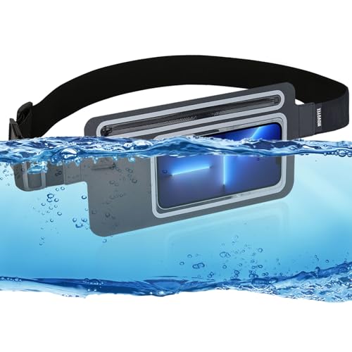 Dry Bags Waterproof Fanny Pack Women for Swimming Kayaking Men Running Belt Bag Kids Waist Bag,Slim Waist Pack Fit Sea Beach Boating Rafting Water Sport Travel Hiking Camping Cell Phone Pouch