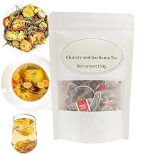 Chicory & Gardenia Herbal Tea-Free Blend, Vegan & Caffeine-Free 30 Packs/Bag